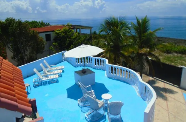 Villa La Isla BB La Romana terrace view sea caribe